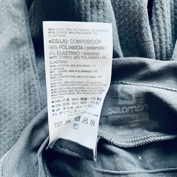 Salomon Essential Warm Top Base Layer Mock Neck Long Sleeve Size Small NEW - Picture 10 of 10